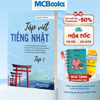 Sách - Tập viết tiếng Nhật tập 1