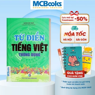 Sách - Từ điển Tiếng Việt thông dụng (Bìa Cứng Xanh) - MCBooks