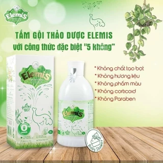 [CHÍNH HÃNG] Sữa tắm thảo dược cho bé ELemis thành phần an toàn làn da bé size 200ml và 500ml