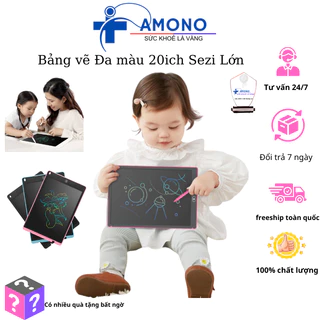 Bảng Vẽ Điện Tử 3D Tự Xóa - Màn Hình LCD Thông Minh Dải Màu Sắc Nét Kích Thước Lớn 8.5/12/20 Inch