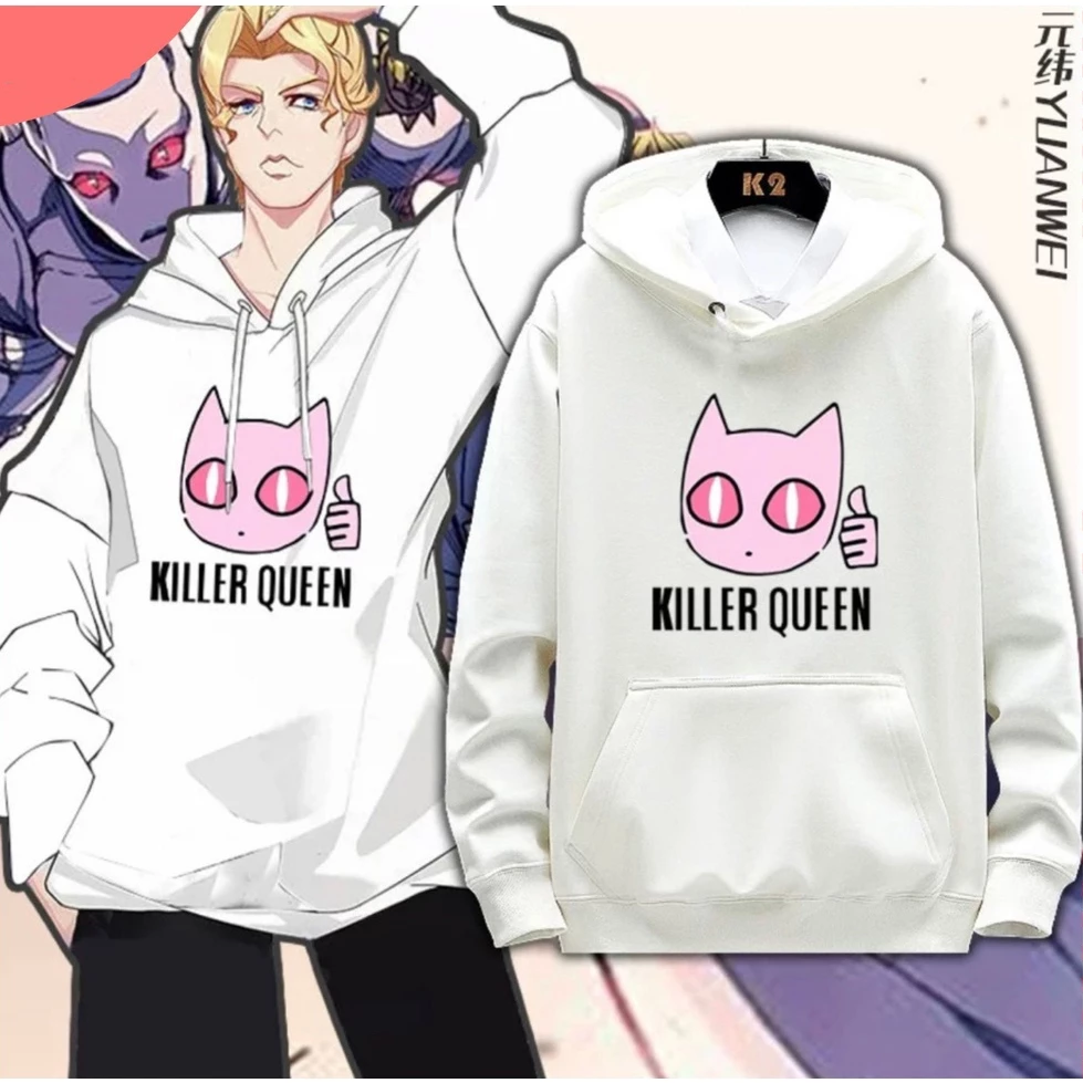 Áo Hoodie Nỉ Anime JoJo Bizarre Adventure, Áo Nỉ Dày Dặn Phong Cách Trẻ Trung Năng Động Form Rộng Nam Nữ Đủ SIze