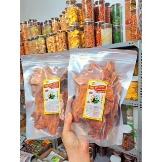 Khô bò giòn cay Hồng Ngự Thanh Chì chính hiệu - Túi zip 250gr chuẩn hàng, snack bò khô