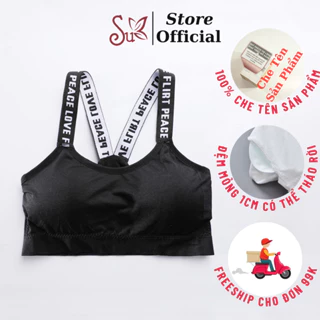 Áo Bra Tập Gym Yoga Thể Thao Nữ Chất Liệu Cotton Co Giãn Ôm Sát Boddy AN1102