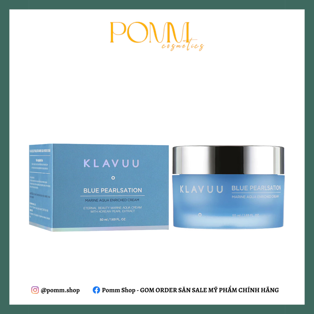 Kem Dưỡng Ẩm KLAVUU BLUE PEARLSATION 50ml