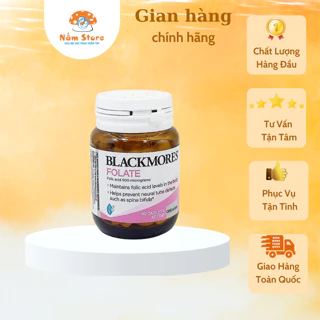 Viên uống bổ sung Acid Folic [Úc] Blackmores Folat 500mcg - 90 viên