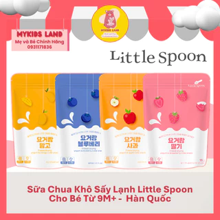 [DATE 2025] Sữa Chua Khô Sấy Lạnh Little Spoon Hàn Quốc Cho Bé Từ 9M+