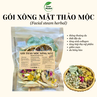 gói xông mặt hoa khô, thảo mộc xông mặt (loại tốt) thải độc da thông thoáng lỗ chân lông đẹp da