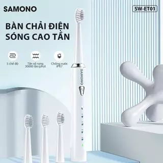 Bàn Chải Điện SAMONO SW-ET01 5 Chế Độ Đánh Răng