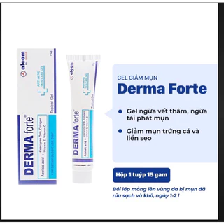 Dermaforte gel làm giảm mụn và thâm túp 15g