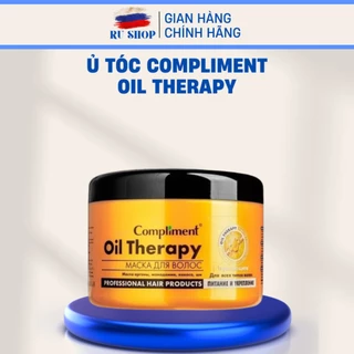 Ủ Tóc Compliment Oil Therapy Argan Oil 500ml Chăm Sóc Chuẩn Salon Phục Hồi Dưỡng Tóc Chắc Khoẻ Bóng Mượt Bồng Bềnh