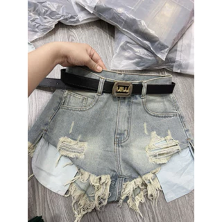 Quần Short Jean Nữ Rách