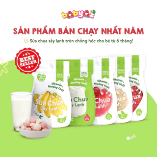 Sữa Chua Sấy Lạnh Mămmy Sữa Chua Sấy Khô Đồ Ăn Nhẹ Cho Bé Ăn Dặm Chống Hóc