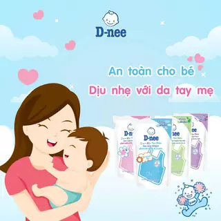 Nước giặt Dnee dạng túi ml