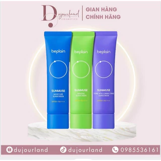 Kem chống nắng BEPLAIN Sunmuse lai Vật Lý & Hoá Học Nâng Tone & Hiệu chỉnh da SPF 50+ PA++++ 50mL