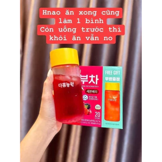 TRÀ KOMBUCHA HÀN QUỐC 20 gói tặng kèm bình