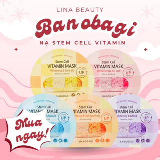 Mặt Nạ Dưỡng Da Banobagi Stem Cell Vitamin Mask Các Vị