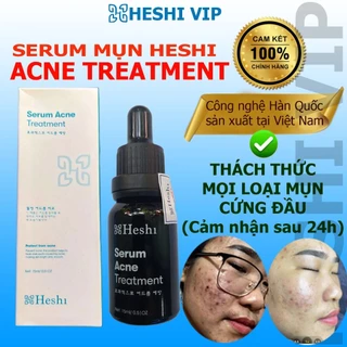 Serum mụn Heshi Serum Acne Treatment 15ml chính hãng Heshi giúp loại bỏ các loại mụn hiệu quả