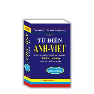 Sách - Từ điển Anh - Việt trên 145.000 mục từ và định nghĩa (bìa mềm) - tái bản