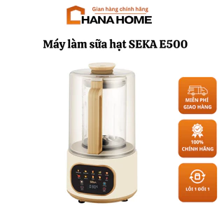 Máy làm sữa hạt đa năng Seka E500 chính hãng, 10 chức năng, độ ồn thấp, bảo hành chính hãng 12 tháng