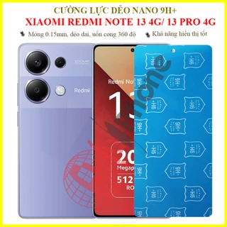 Dán cường lực dẻo nano cho Xiaomi Redmi Note 13 4G/ Redmi Note 13 Pro 4G
