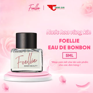 Nước hoa vùng kín FOELLIE Eau De Bonbon Inner Perfume Cao Cấp Hàn Quốc, hương đào ngọt ngào, tươi mát 5ml