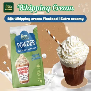 Bột Whipping cream finefood 1 kg - kem tươi whipping
