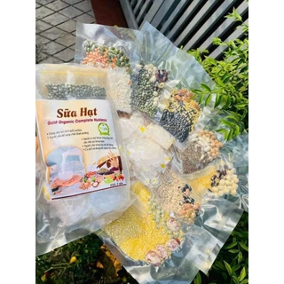 (Set 700g) Hạt Dinh Dưỡng Nấu Sữa Mix Sẵn 7 Gói Nấu 7 Ngày - Hạt dinh dưỡng hữu cơ organic