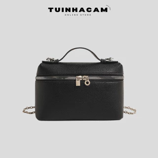 Túi xách nữ cầm tay Tuinhacam túi đeo chéo mini đựng vừa điện thoại dáng vuông đa năng thời trang cao cấp - TNC110a