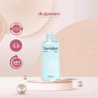 Nước Hoa Hồng Cấp Ẩm Phục Hồi Da Torriden Dive In Low Molecular Hyaluronic Acid Toner