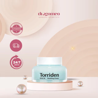 Kem dưỡng ẩm Torriden Dive In Low Molecule Hyaluronic Acid Soothing Cream 100ml