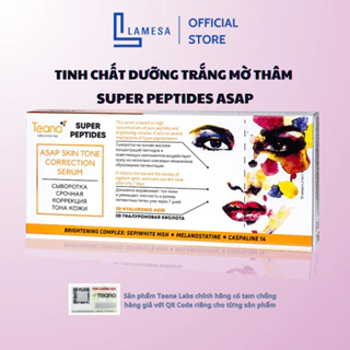 Serum Teana Super Peptides Asap Skin Tone Correction dưỡng trắng da, mờ thâm nám - LM02