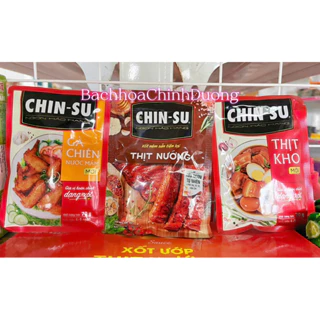 Gói xốt gà chiên,xốt ướp và kho thịt chinsu 70g