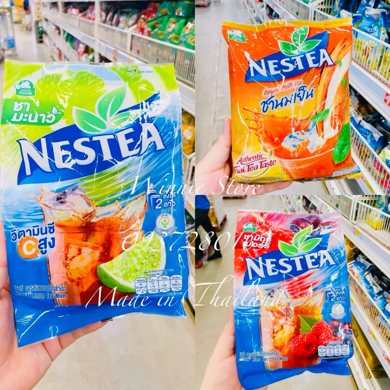 TRÀ SỮA DÂU CHANH NESTEA CHUẨN THÁI LAN