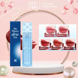 [NEW][Ver 4] Son Tint Bóng Hàn Quốc Bền Màu, Lâu Trôi Cho Đôi Môi Căng Mọng, Ẩm Mịn Merzy The Watery Dew Tint 4g