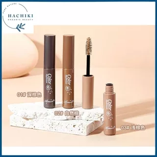 Chuốt lông mày Mascara lông mày Bút Chì Kẻ Lông Mày Tự Nhiên Chống Thấm Nước Không Nhòe Lâu Trôi Cho Nữ NO.163 HACHIKI