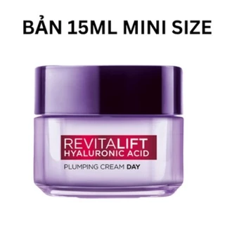 [Mini] Kem Dưỡng Ngày L oreal Paris Siêu Cấp Ẩm Căng Mịn Da 15ml