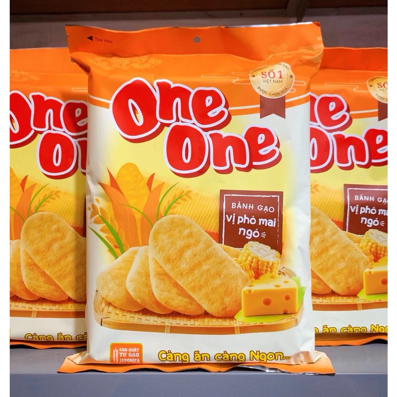 Bánh gạo One One vị Phô Mai Ngô 118g