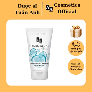 Sữa Rửa Mặt AA Hydro Algae của AA Cosmetics làm sạch sâu,dịu nhẹ,cấp ẩm cho da.lọ 150ml