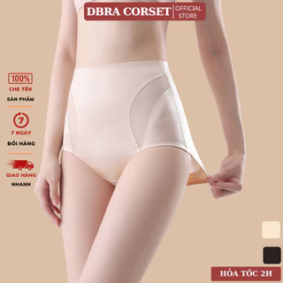 Quần Lót Gen Bụng DBRA CORSET Chống Cuộn Vải Su Lụa Pha Lưới Cạp Vừa Không Lộ Viền- GB.34