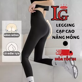 Quần Legging Lót Lông Cạp Cao Cao Cấp Nâng Mông LEGGY Hack Dáng Thon Gọn Chân Che Khuyết Điểm Gen Bụng Nhung Sherpa LG7