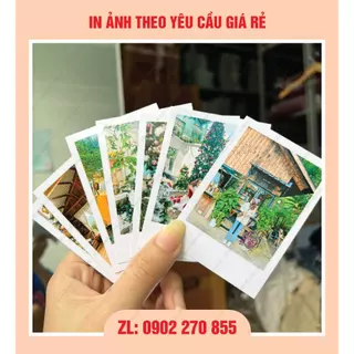 In ảnh theo yêu cầu polaroid 6x9 - In ảnh siêu rẻ - In ảnh đẹp - Chất Lượng cao