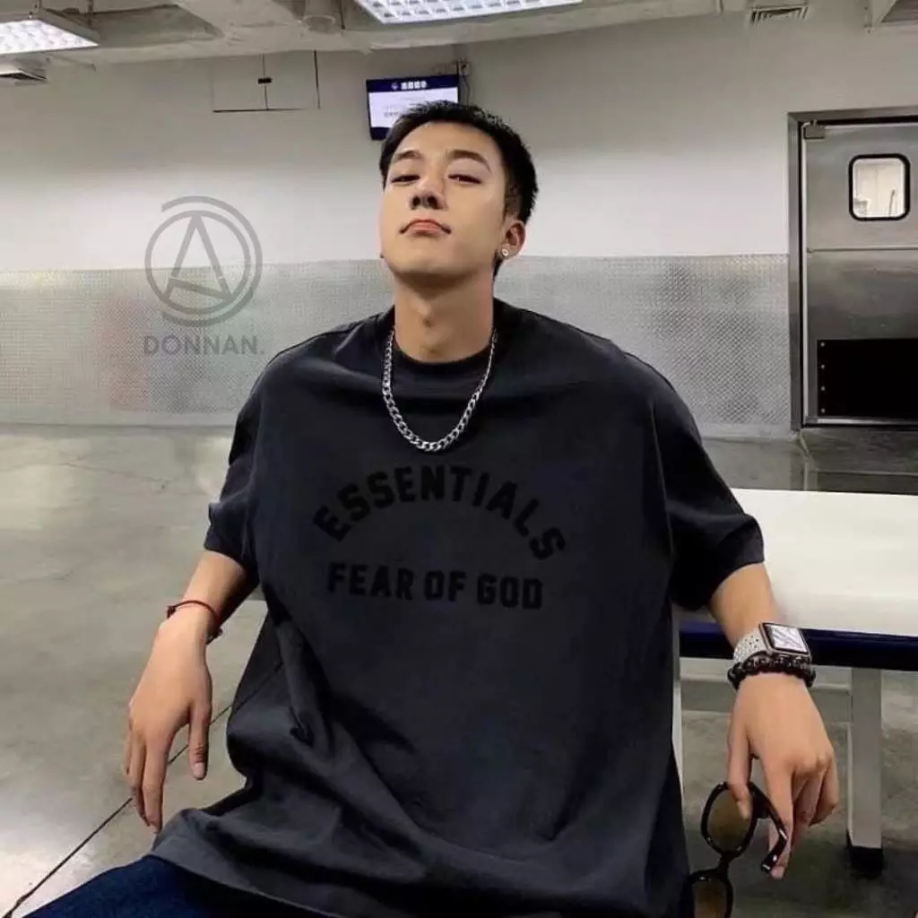(Chính Hãng 100% US) Áo Essential Fear Of God SS 2023 Hàng Chính Hãng FOG BAO CHECK