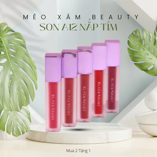 [Mua 2 Tặng 1 ] - Son kem lì B.l.a.c.k.r.o.u.g.e  A12 nắp tím siêu đẹp - Hàng 1 Siu Đẹp Xịn