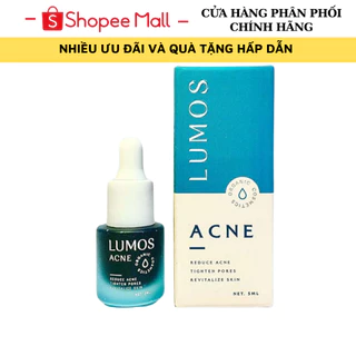 Serum Huyết Thanh Mụn Lumos Ance 5ml Của Mỹ, sạch mụn, mờ thâm dưỡng trắng da mặt