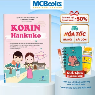 Sách - Giao tiếp tiếng Hàn Korin - Tặng kèm khóa học