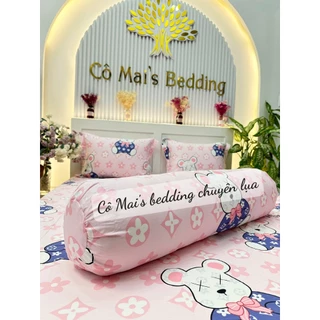 Vỏ gối/Áo gối ôm chất liệu Cotton 100% - Chọn mẫu ( 1 cái )