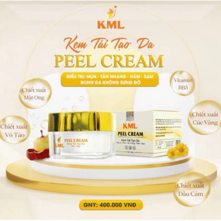 Kem Peel Cream, Kem Tái Tạo Da KML - Chính Hãng