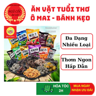 COMBO Đồ Ăn Vặt - Kẹo - Ô Mai - Socola - Bimbim Siêu Ngon - ngucoc_anvat