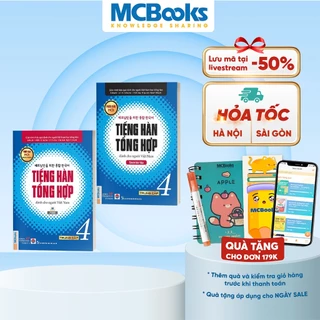 Sách - Tiếng Hàn Tổng Hợp Dành Cho Người Việt Nam Trung Cấp 4 - Phiên Bản Mới 2020, Kèm App Học Online