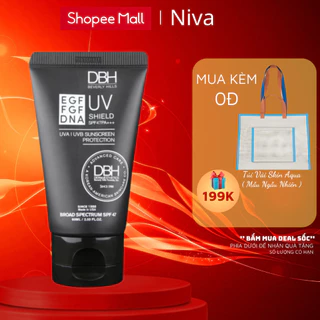 [Mã ICBTUE7041 giảm 70K đơn 449K] Kem chống nắng DBH EGF UV SHIELD SPF50+ PA +++ 60ml